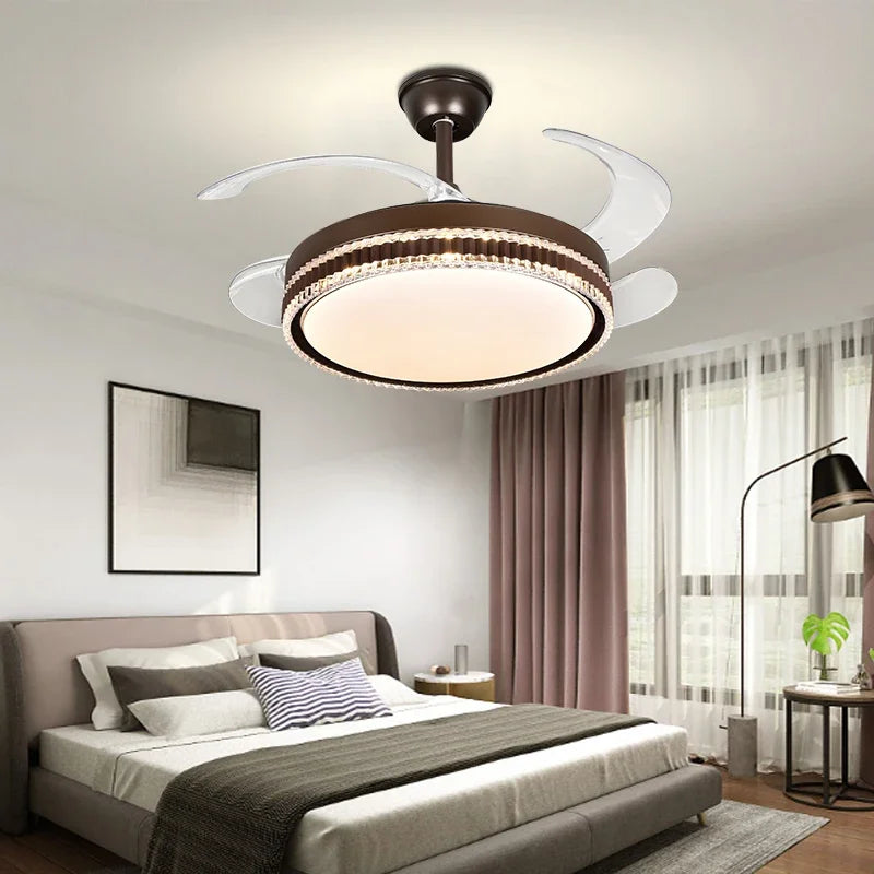 Bladeless Ceiling Fan Chandelier