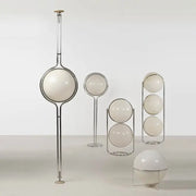 Chrome Acrylic Floor Lamp