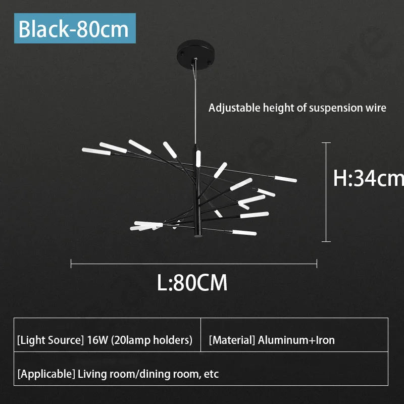 Luxury Firework Pendant Light