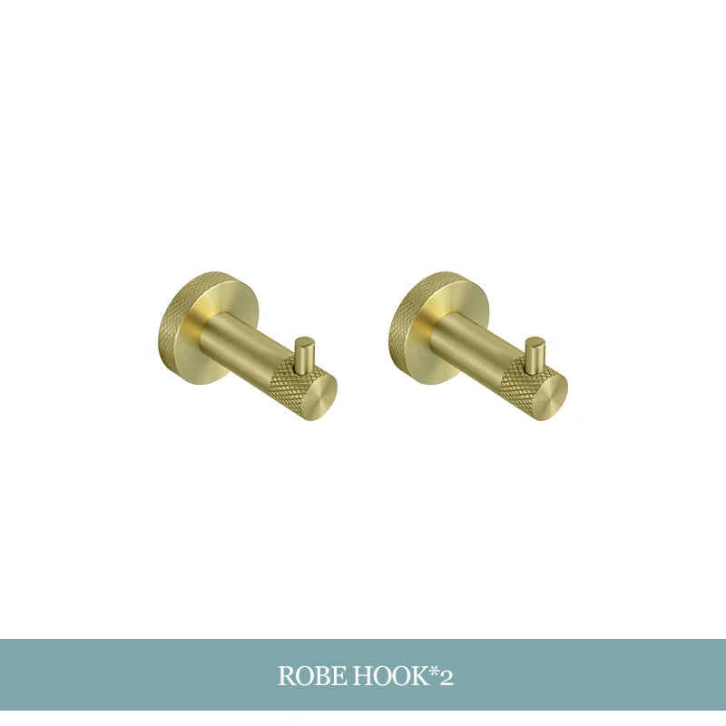 Gold Bathroom Hardware Set
