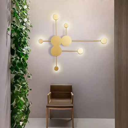 DecorBites™ Creative Line RGB Led Wall Lamp for Living Room, Bedroom, Nordic Minimalism