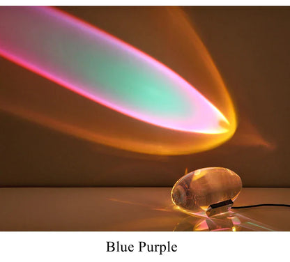 DecorBites™ Crystal LED Table Lamp: Elegant Night Light for Living & Bedroom Decor