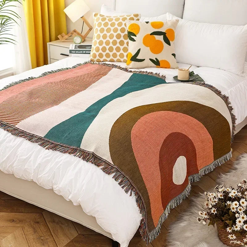 Gothic Cotton Tapestry Blanket
