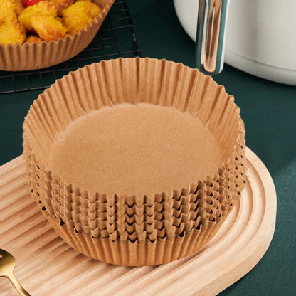DecorBites™ Air Fryer Non-Stick Barbecue Paper, Oil-proof Oven & Microwave Cooking Plate