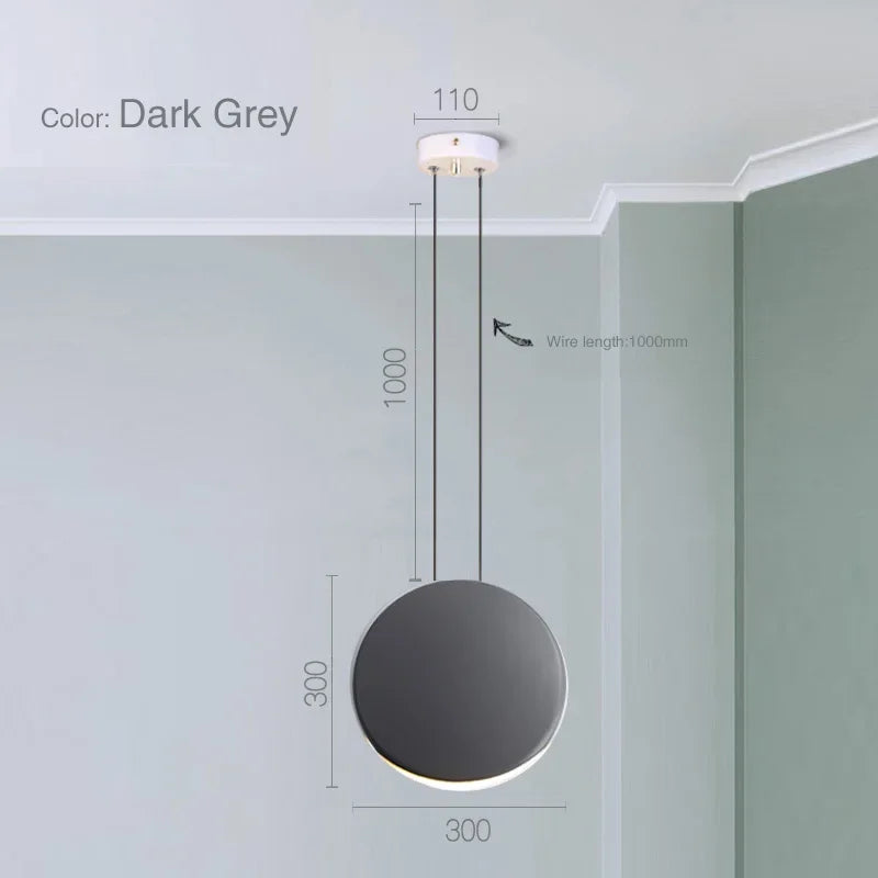 DecorBites™ Crescent Moon Chandelier for Dining Room, Coffee Shop, Kitchen Island, and Bar