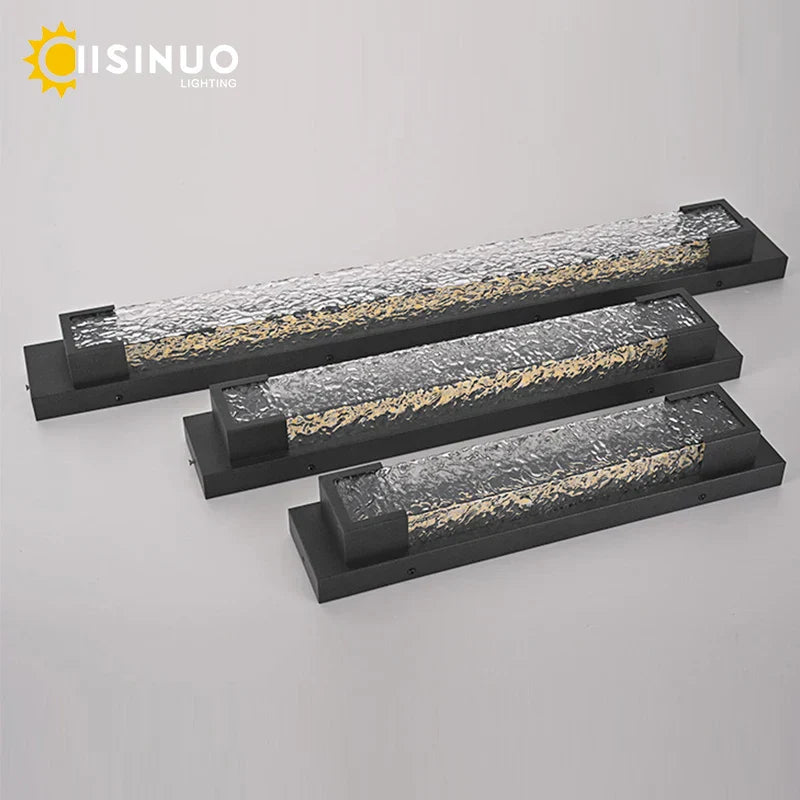DecorBites™ Dimmable LED Stainless Steel Outdoor Wall Sconce for Villa Garage Garden Courtyard
