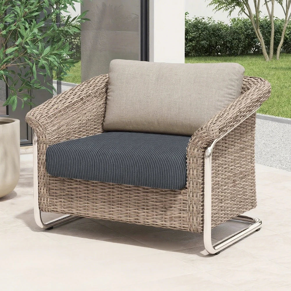 Striped Jacquard Sofa Slipcover