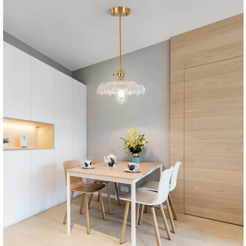 Green Nordic Pendant Light Scandinavian Kitchen