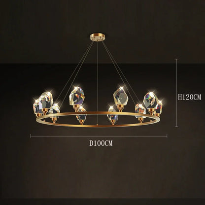DecorBites™ Dining Room Chandelier Indoor Ceiling Light Fixture Pendant Lamp