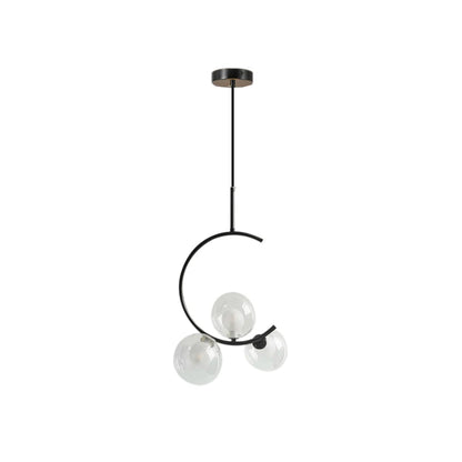 DecorBites™ Glass Ball LED Chandelier for Dining Room, Kitchen, Bedroom, Bar