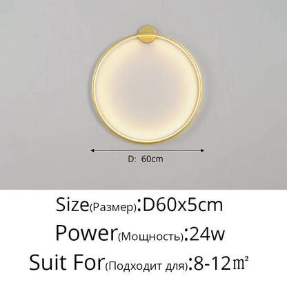 DecorBites™ LED Wall Lights: Modern Sconces for Living Dining Bedroom Home Decor