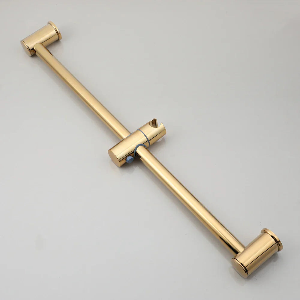 Gold Handheld Shower Rod