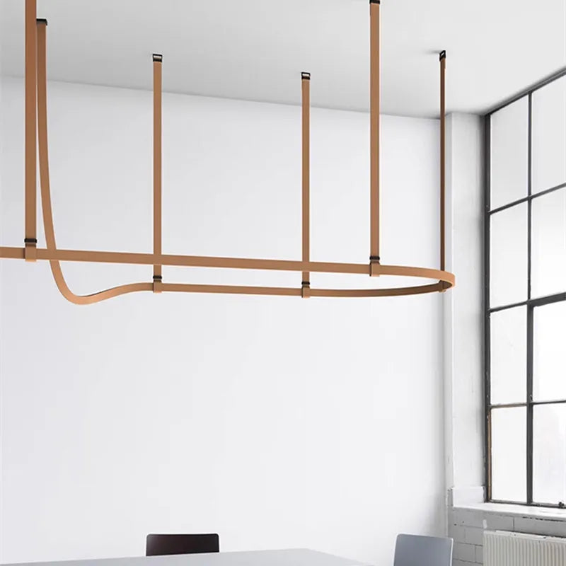 Leather Pendant Light