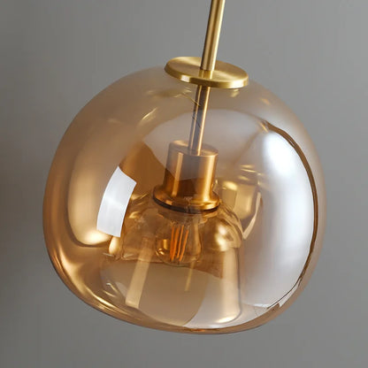 DecorBites™ Glass Ball LED Ceiling Light: Modern Nordic Living Room Hallway Kitchen Interior Lamp