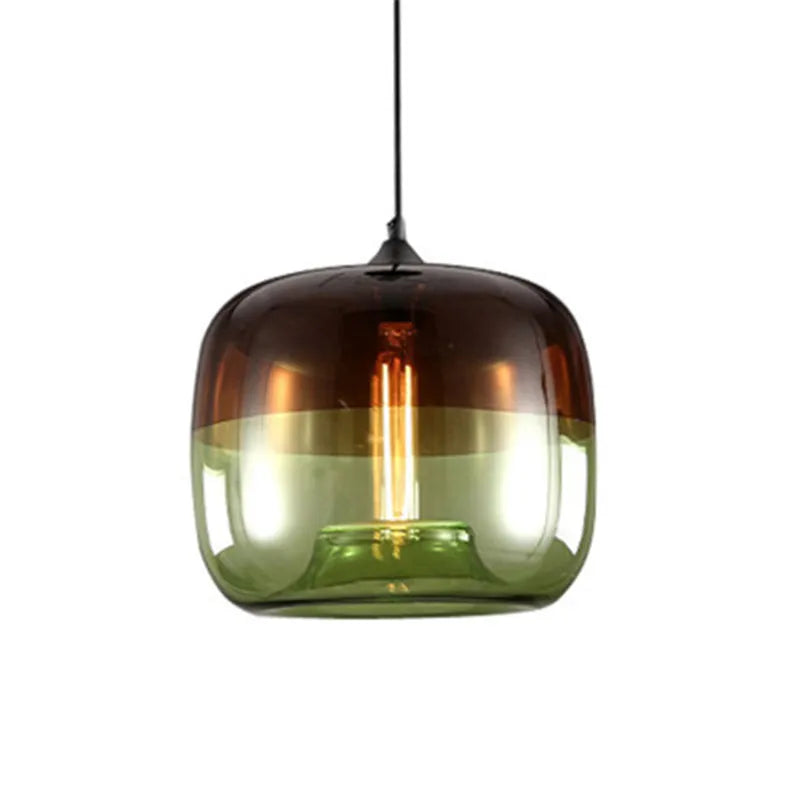 DecorBites™ Apple Glass Pendant Lights Kitchen