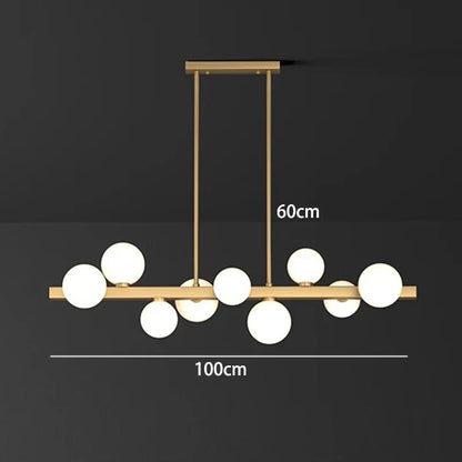 DecorBites™ LED Pendant Chandeliers for Modern Home Decor and Indoor Lighting