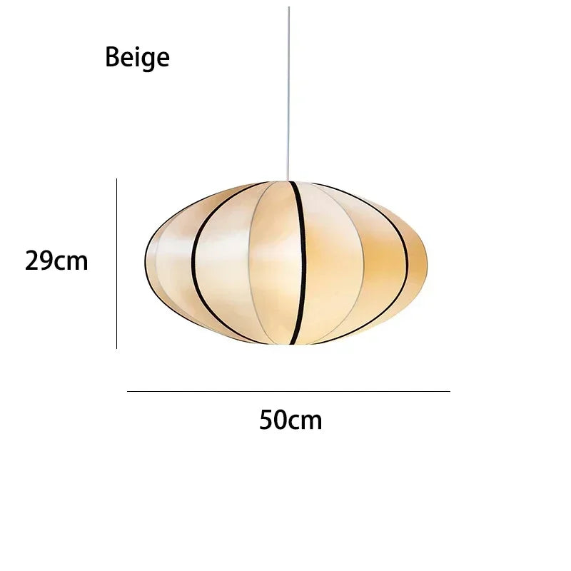 Chrome Umbrella Pendant Lamp