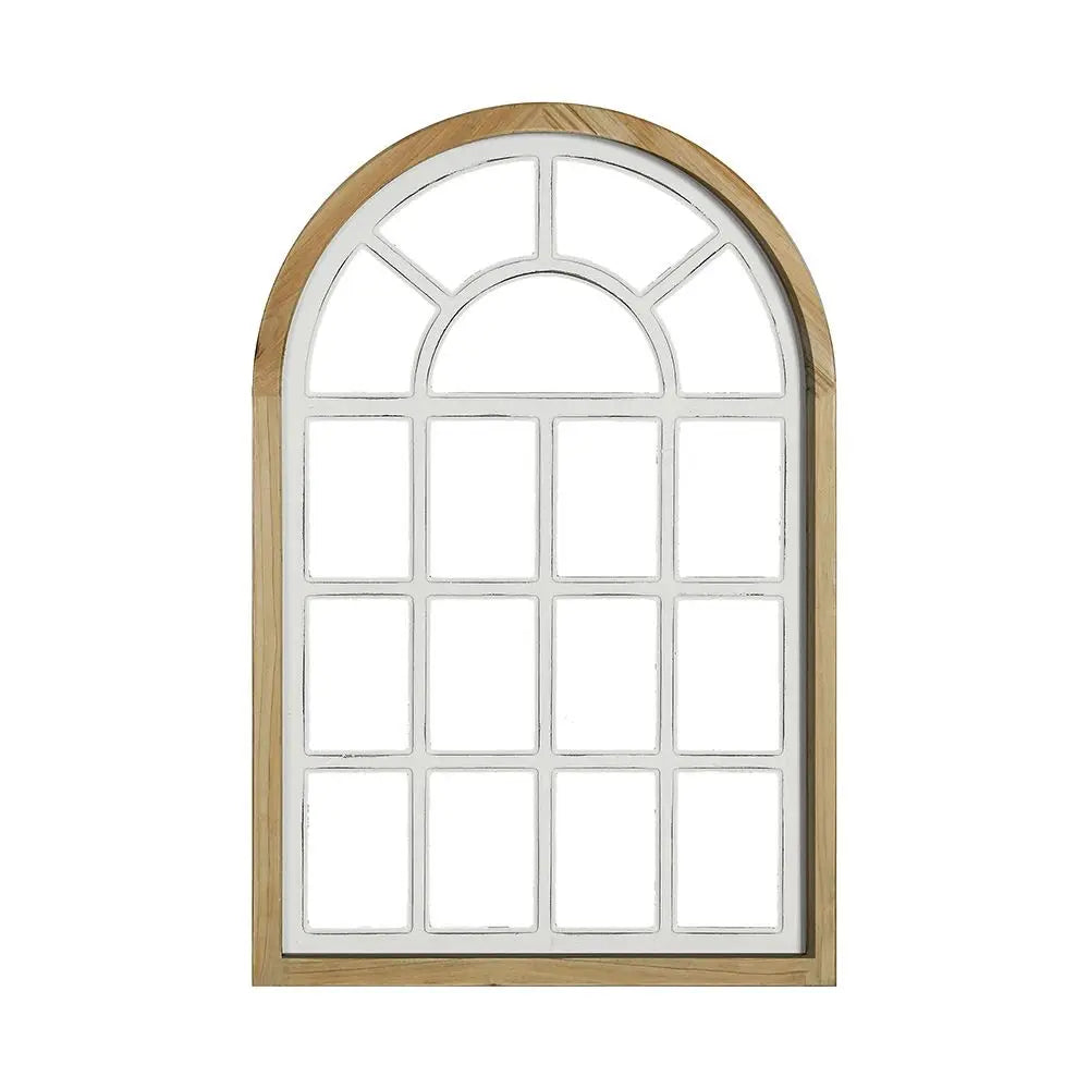 Wooden Gothic Wall Mirror