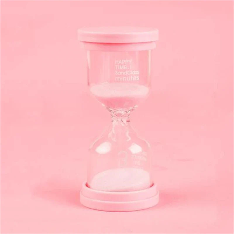 DecorBites™ Hourglass Sand Timer Desktop Ornament for Kids and Home Decor