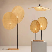 Wicker Petal Chandelier