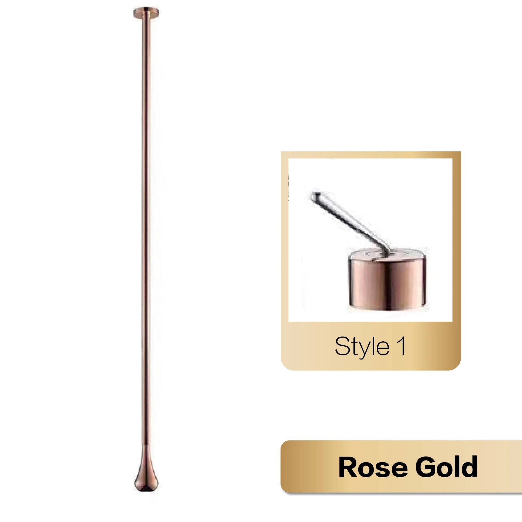 Gold Ceiling Faucet