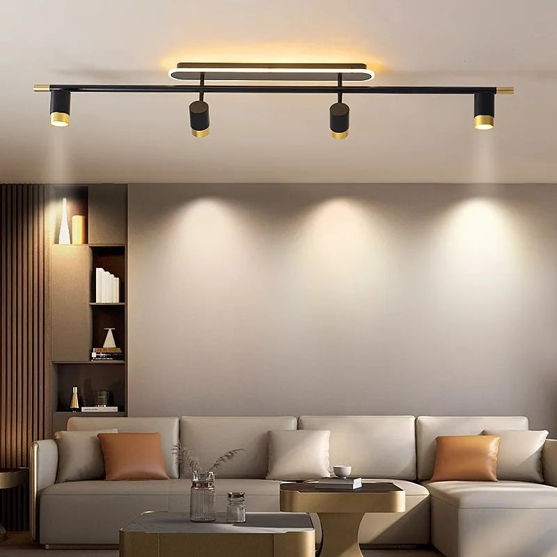 Gold Finish Ceiling Light