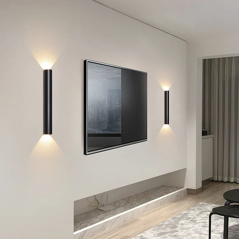 DecorBites™ LED Wall Lamp: Lone Line Up and Down Light for TV Background or Bedroom