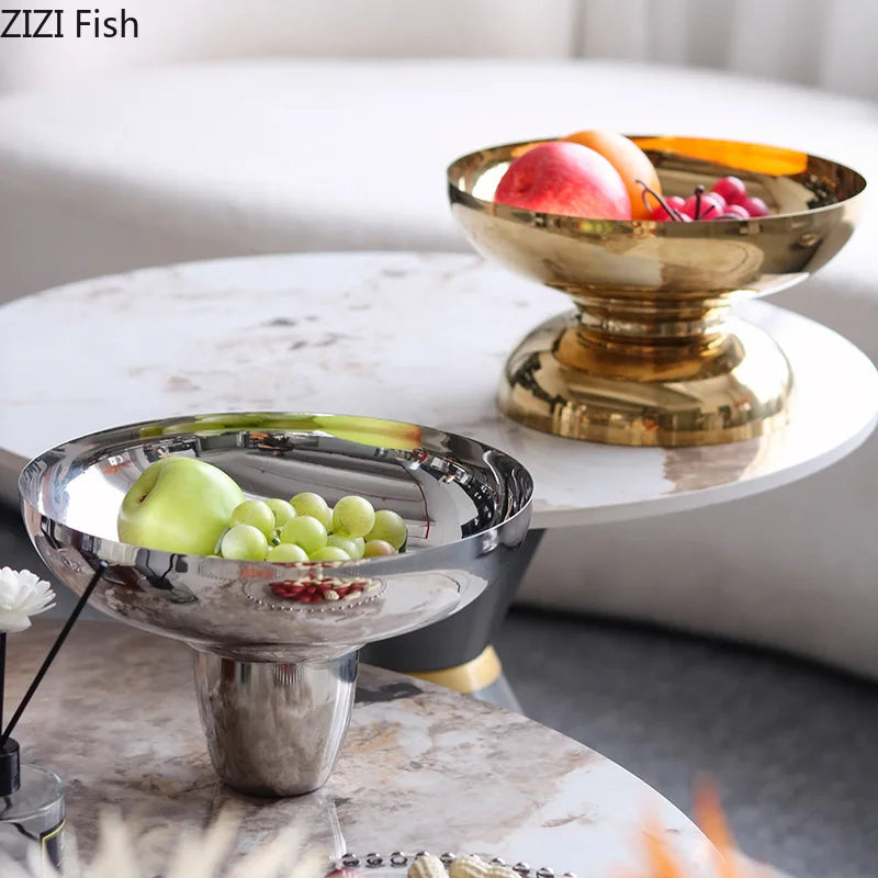 Metal High-Leg Bowl