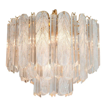 DecorBites™ Crystal Bedroom Pendant Lamp: Designer Luxury Glass Lighting for Living Room