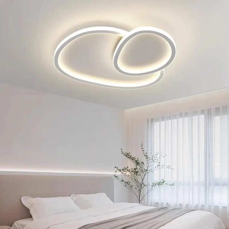 DecorBites™ Cobblestone LED Ceiling Lights Living Room Chandelier for Modern Home Decor