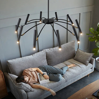 DecorBites™ LED Ceiling Chandelier: Minimalist Nordic Home Lighting for Living Room, Bedroom, Dining Area
