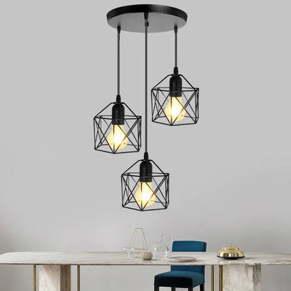 DecorBites™ Chandelier Vintage Nordic Pendant Lamp