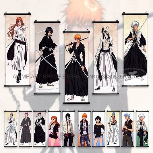 Anime Wall Art Ichigo and Rukia Canvas