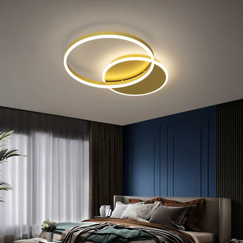 Minimalist Rings LED Pendant