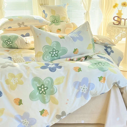 DecorBites™ Cotton Printed Bedding Set for Sweet Cozy Sleep