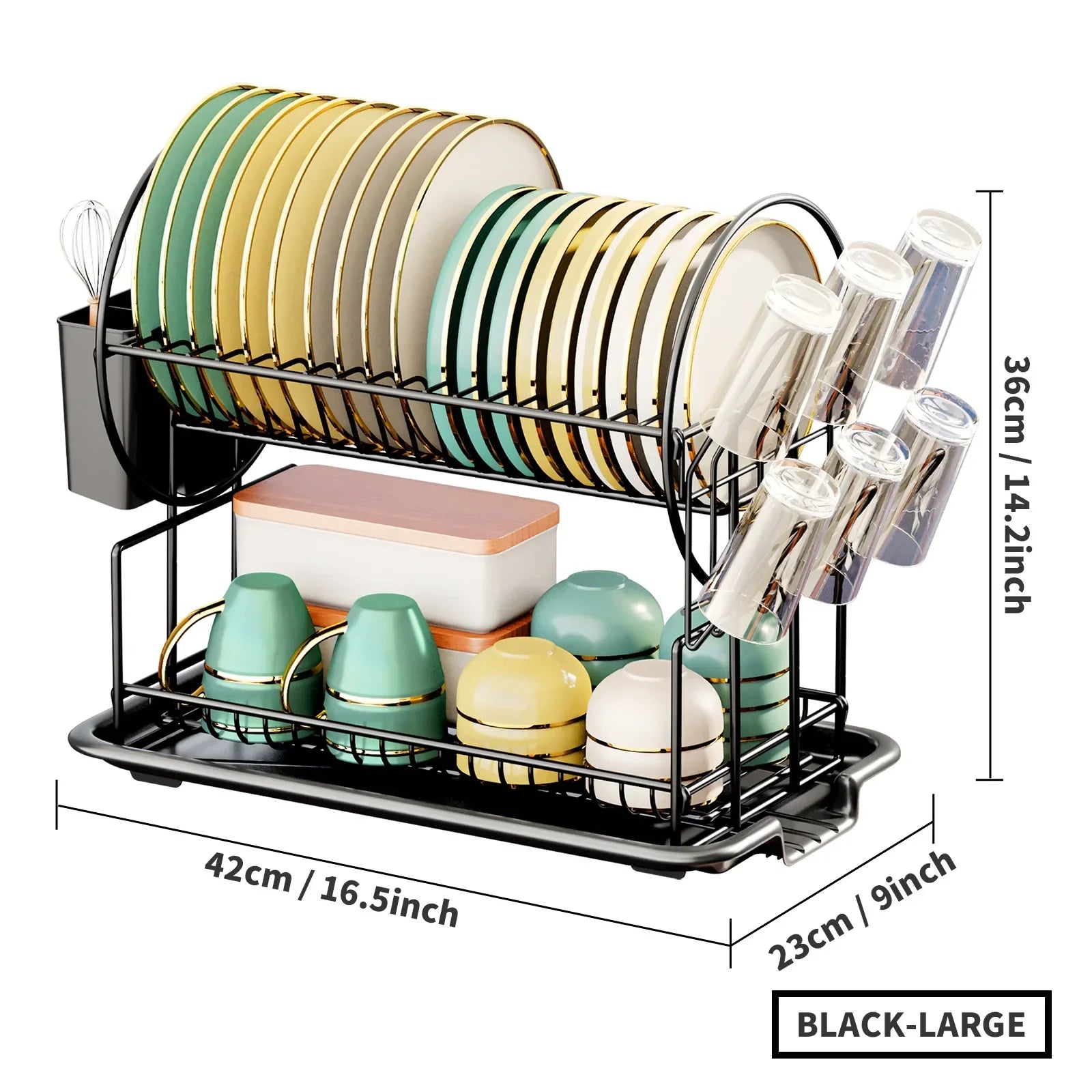 Metal Dish Rack Drainboard