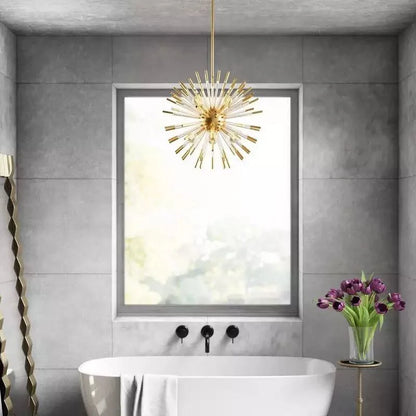 DecorBites™ Crystal Dandelion LED Chandelier for Luxury Indoor Decor