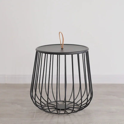 DecorBites™ Gold Pumpkin Coffee Table for Modern Living Room Décor