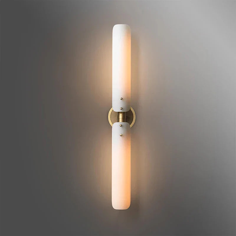 Copper Art Deco Wall Sconce