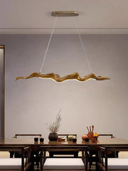 Dimmable Leaf Pendant Lights