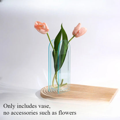 Acrylic Vase Transparent Decoration