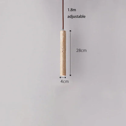 DecorBites™ Yellow Cave Stone Pendant Light