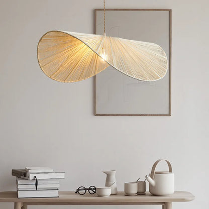 DecorBites™ Handmade Rattan Rope Vertigo Woven Pendant Lamp for Home and Hospitality