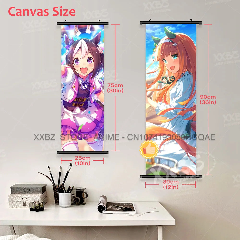 Anime Wall Art Canvas Scrolls