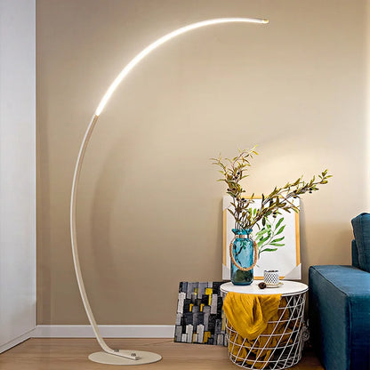 DecorBites™ LED Art Floor Lamp Dimmable Remote RGB Living Room Bedroom Decor