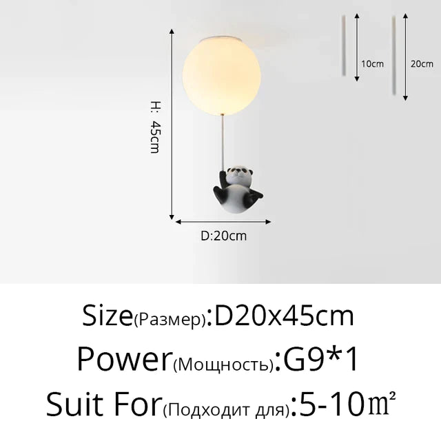 Modern Cartoon Ceiling Light