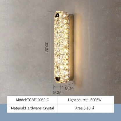 DecorBites™ Crystal Ceiling Chandelier Light - Modern Luxury Dimmable LED Luminaire