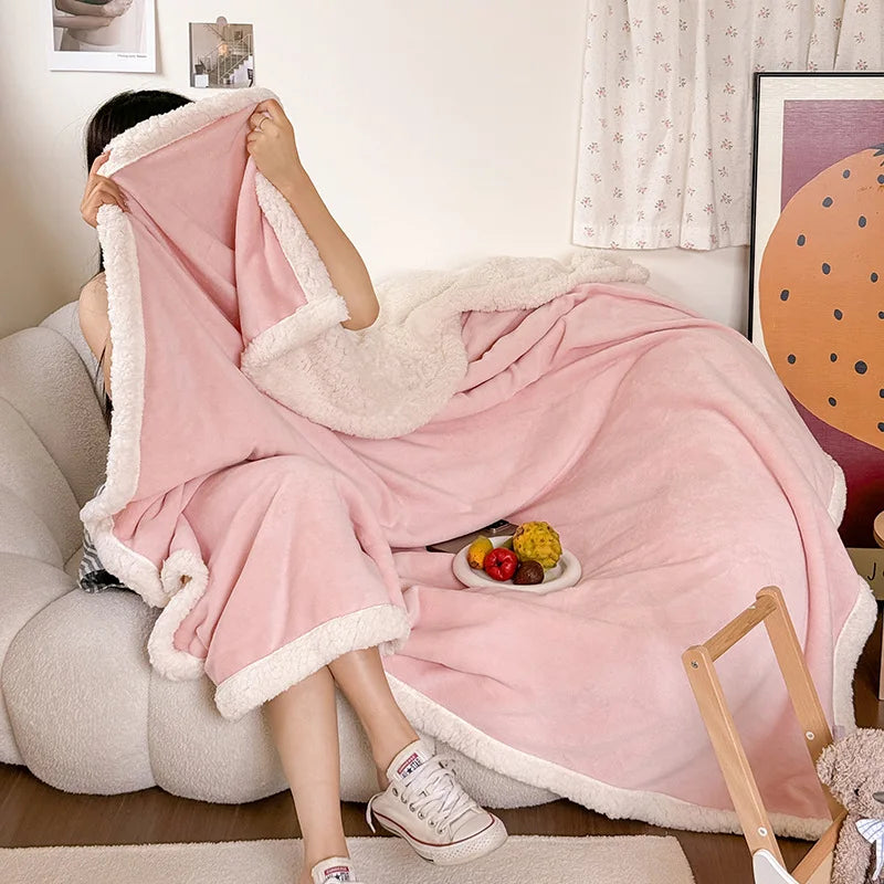 Lamb Wool Multi-Purpose Blanket