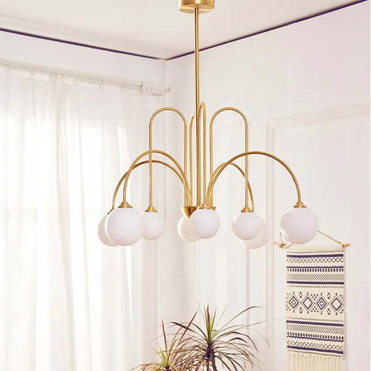 DecorBites™ LED Pendant Chandelier for Living Room Bedroom Decor