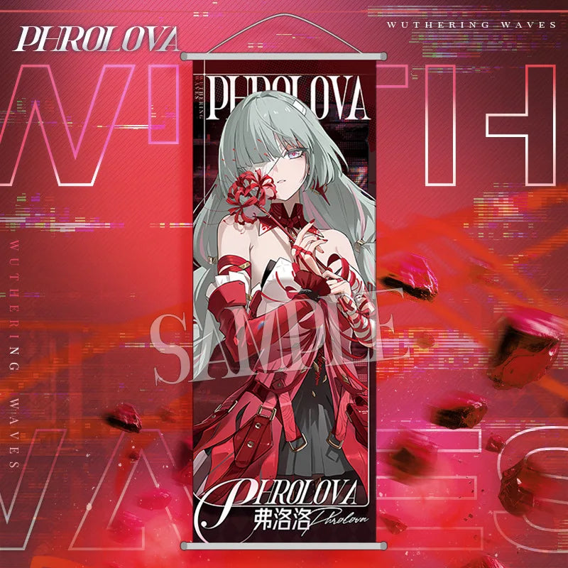 Wuthering Waves Anime Wall Scroll